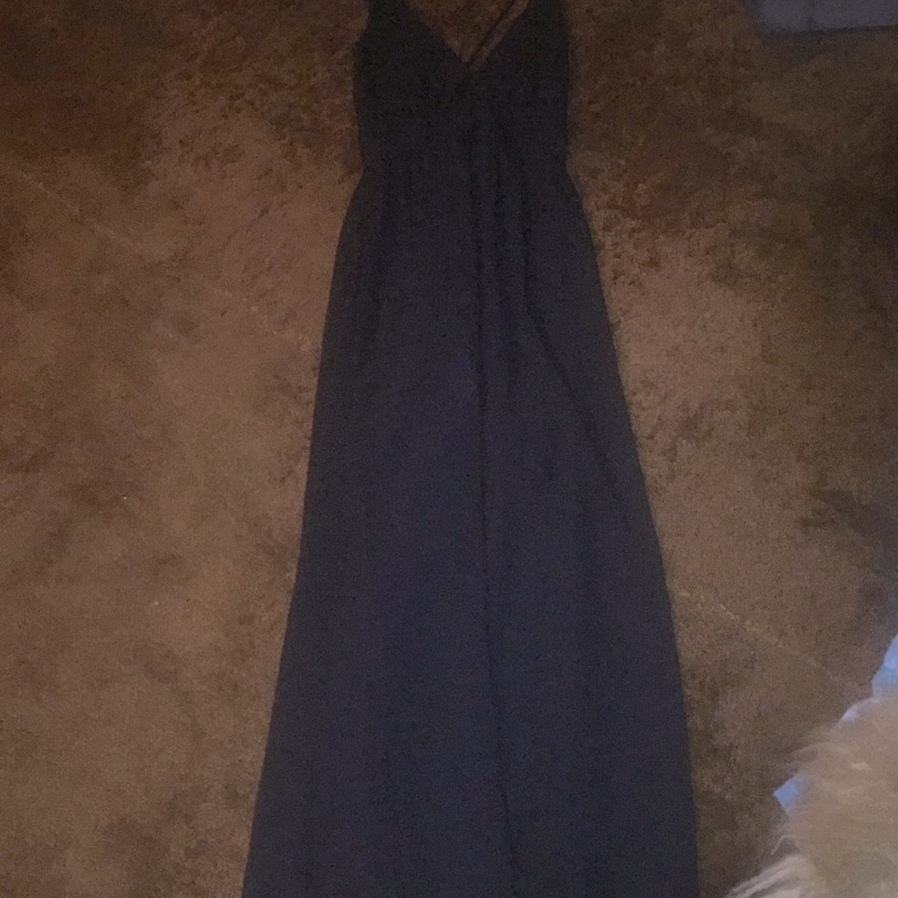 Maxi black dress